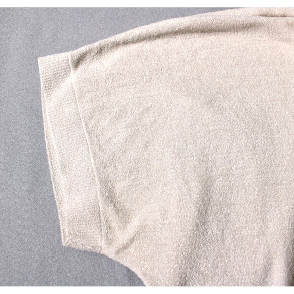 Barefoot Dreams Cozy Chic Ultra Lite Zip Up Hoodie in Almond, size S/M NWT - Picture 9 of 11